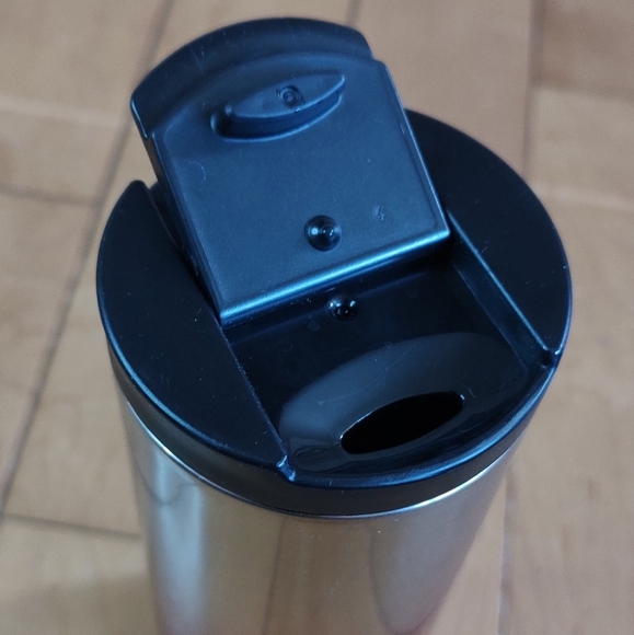 Starbucks Red and Silver Ombre Travel Mug - Picture 9 of 11